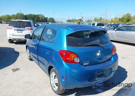 2015 Mitsubishi Mirage De/Rf из США, поврежденный, VIN ML32A3HJ7FH006590